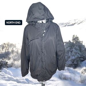 NORTH END Insulated Black Winter Jacket- XXLarge